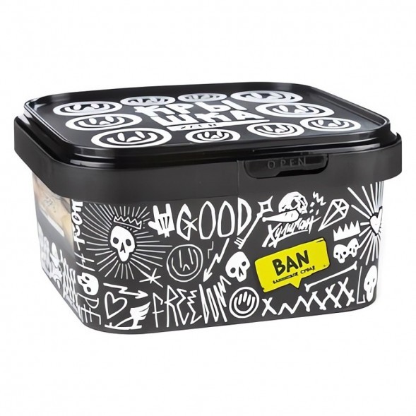 Табак Хулиган - BAN (Банановое Суфле, 200 грамм) купить в Новосибирске