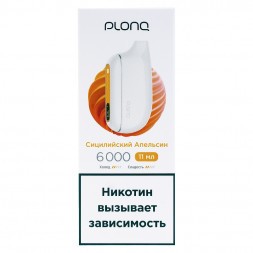 PLONQ MAX - Сицилийский Апельсин (6000 затяжек)
