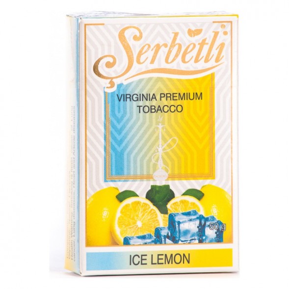 Табак Serbetli - Ice Lemon (Лимон со Льдом, 50 грамм, Акциз) купить в Новосибирске