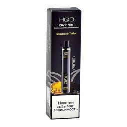 HQD Cuvie Plus - Медовый Табак (Honey Tobacco, 1200 затяжек)