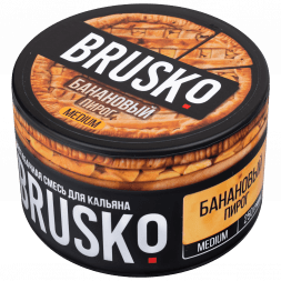 Смесь Brusko Medium - Банановый Пирог (250 грамм)