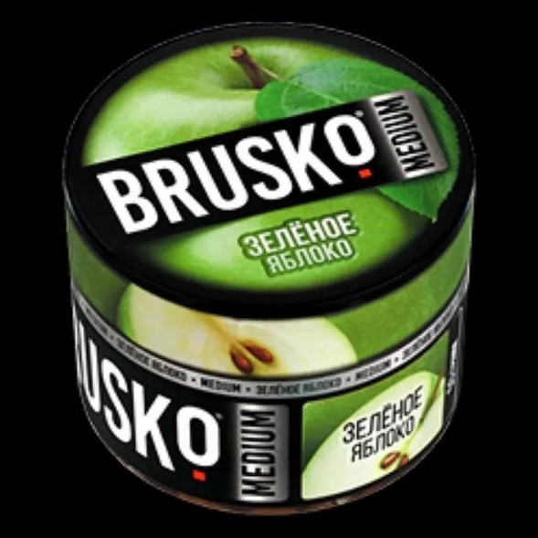 Смесь Brusko Zero - Зелёное Яблоко (250 грамм) купить в Новосибирске