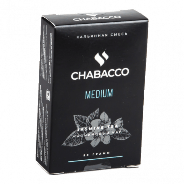 Смесь Chabacco MEDIUM - Jasmine Tea (Жасминовый Чай, 50 грамм) купить в Новосибирске