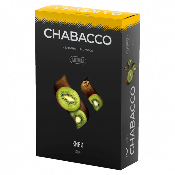 Смесь Chabacco MEDIUM - Kiwi (Киви, 50 грамм) купить в Новосибирске