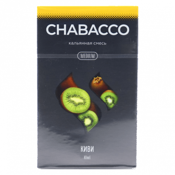 Смесь Chabacco MEDIUM - Kiwi (Киви, 50 грамм) купить в Новосибирске