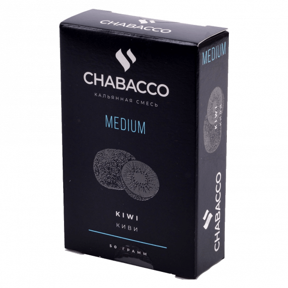 Смесь Chabacco MEDIUM - Kiwi (Киви, 50 грамм) купить в Новосибирске