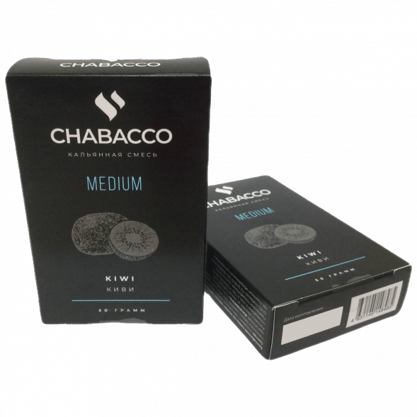 Смесь Chabacco MEDIUM - Kiwi (Киви, 50 грамм) купить в Новосибирске
