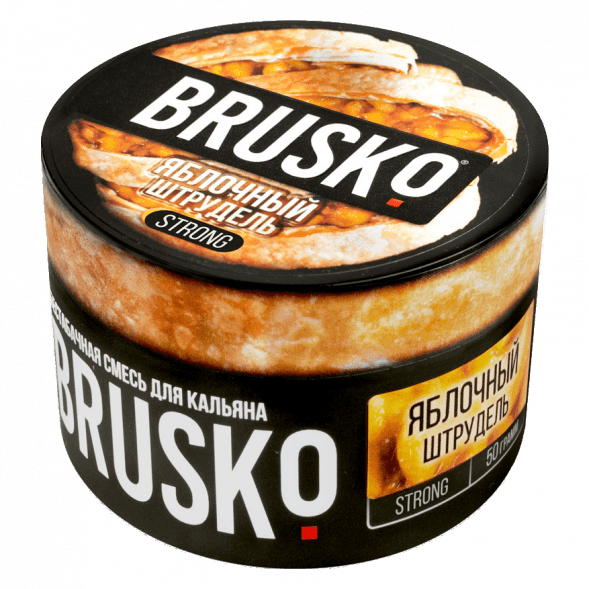 Смесь Brusko Strong - Яблочный Штрудель (50 грамм) купить в Новосибирске