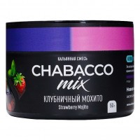 Смесь Chabacco Mix MEDIUM - Strawberry Mojito (Клубничный Мохито, 50 грамм) — 