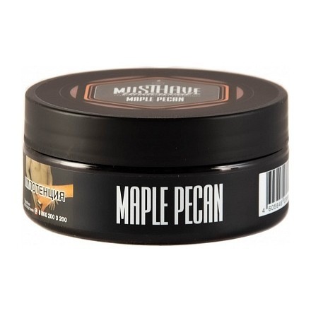 Табак Must Have - Maple Pecan (Слойка с Орехом и Кленовым Сиропом, 125 грамм) купить в Новосибирске