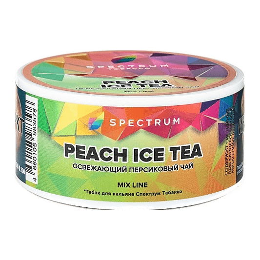 Табак Spectrum Mix Line - Peach Ice Tea (Освежающий Персиковый Чай, 25 грамм) купить в Новосибирске