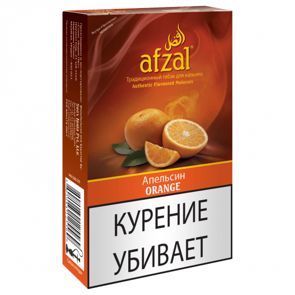Табак Afzal - Orange (Апельсин, 40 грамм) купить в Новосибирске
