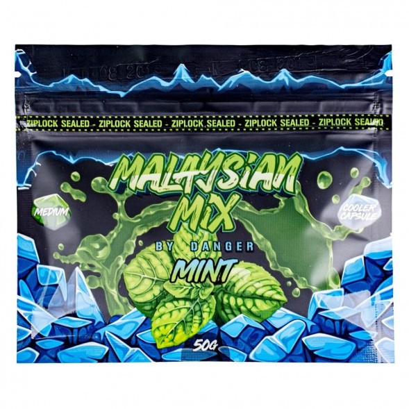 Смесь Malaysian Mix Medium - Mint (Мята, 50 грамм) купить в Новосибирске