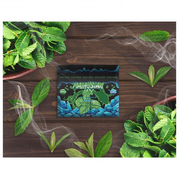 Смесь Malaysian Mix Medium - Mint (Мята, 50 грамм) купить в Новосибирске