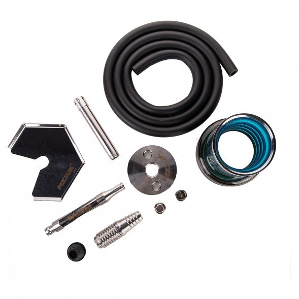 Кальян Pizduk PRO - Black-Bag (Дым Волна Колба) купить в Новосибирске