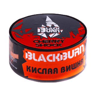 Табак BlackBurn - Cherry Shock (Кислая Вишня, 25 грамм) купить в Новосибирске