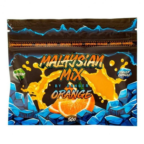 Смесь Malaysian Mix Medium - Orange (Апельсин, 50 грамм) купить в Новосибирске