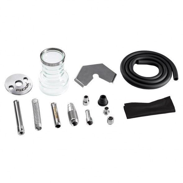 Кальян Pizduk PRO - Black-Bag (Прозрачная Колба) купить в Новосибирске