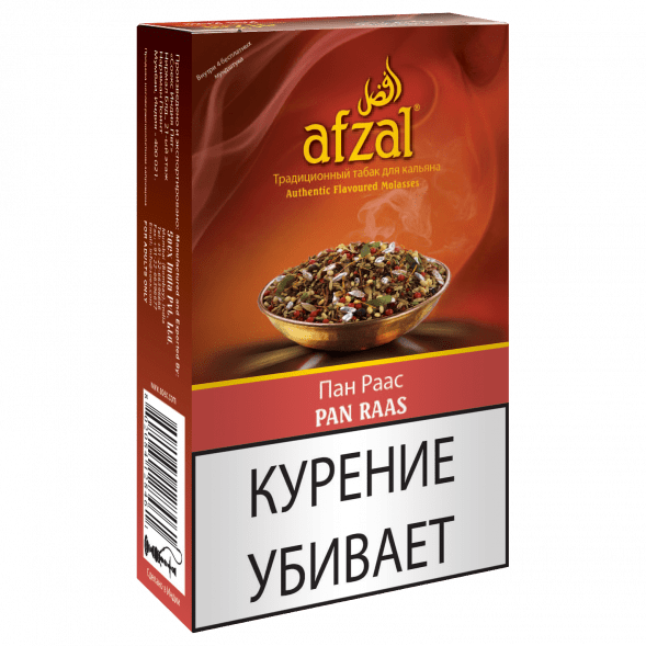 Табак Afzal - Pan Raas (Индийская Газировка, 40 грамм) купить в Новосибирске