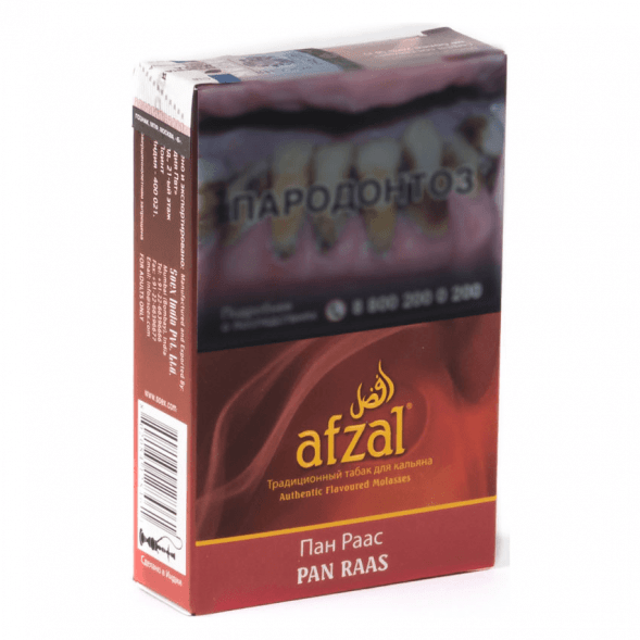 Табак Afzal - Pan Raas (Индийская Газировка, 40 грамм) купить в Новосибирске