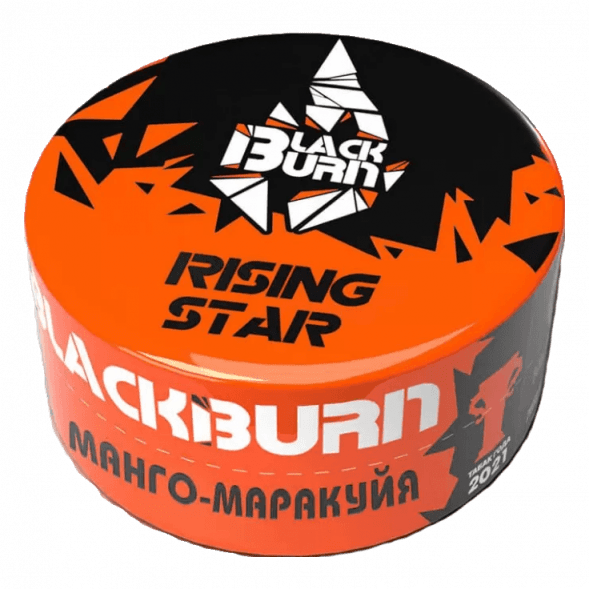 Табак BlackBurn - Rising Star (Манго и Маракуйя, 25 грамм) купить в Новосибирске