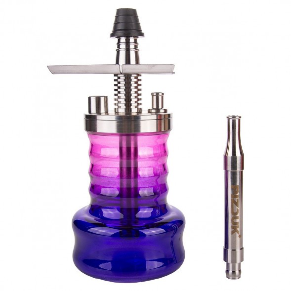 Кальян Pizduk PRO - Black-Bag (Фиолетово-Розовая Колба) купить в Новосибирске