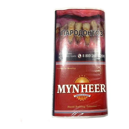 Табак сигаретный MYNHEER - American Blend (30 грамм) купить в Новосибирске