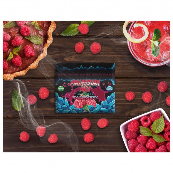 Смесь Malaysian Mix Medium - Raspberry (Малина, 50 грамм) купить в Новосибирске