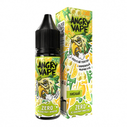 Жидкость Angry Vape Zero - Попугай Повтор (Лимонный Мармелад, 30 мл, без никотина)