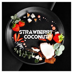 Табак BlackBurn - Strawberry Coconut (Клубника - Кокос и Эвкалипт, 100 грамм)