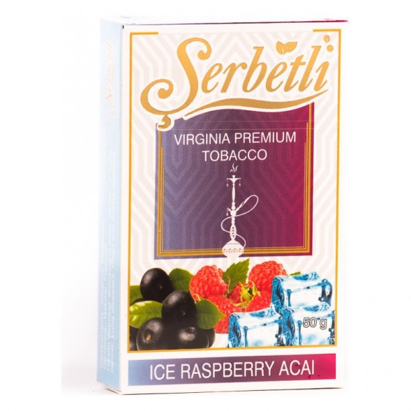 Табак Serbetli - Ice Raspberry Acai (Асаи Малина со Льдом, 50 грамм, Акциз) купить в Новосибирске